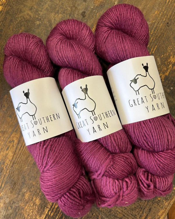 Del Kathryn Barton  - 8ply Single Spun Merino