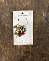 Garden Visitors Stitch Markers