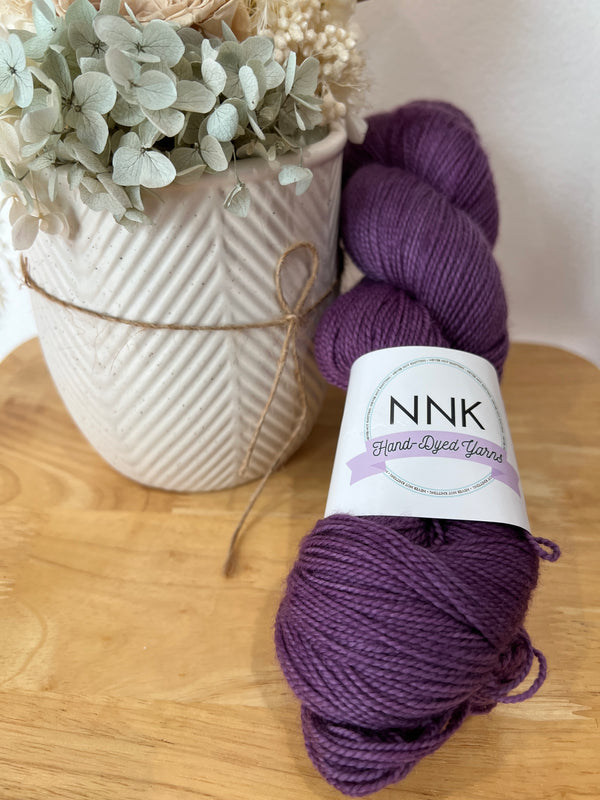 Eggplant - High Twist Sock Yarn