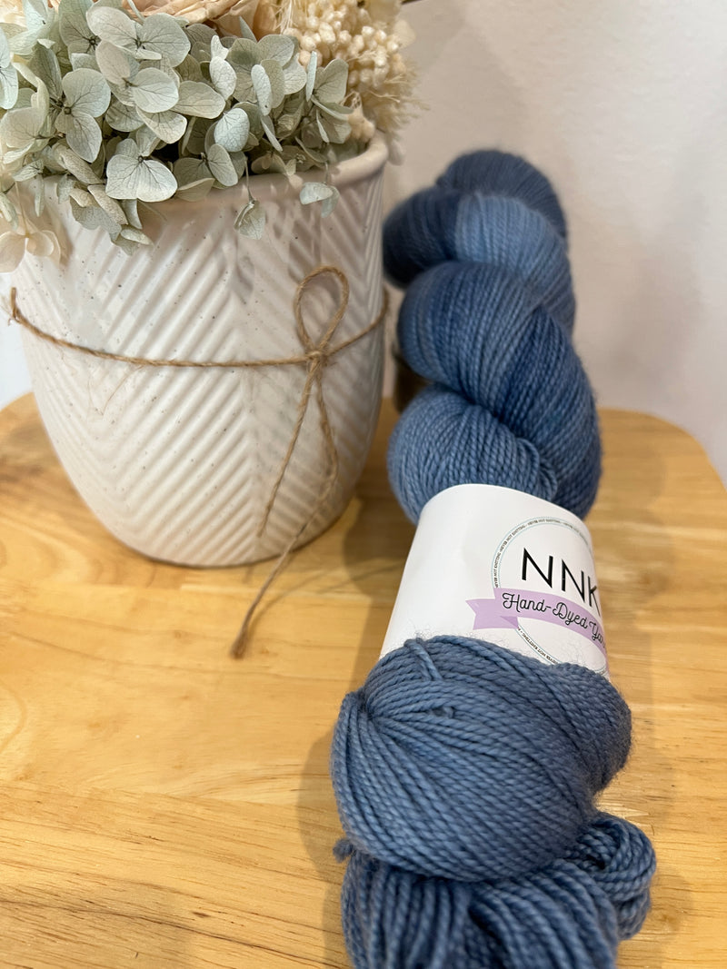 Blue Jeans - High Twist Sock Yarn