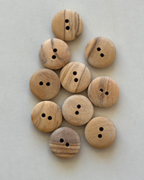 Timber Round Buttons