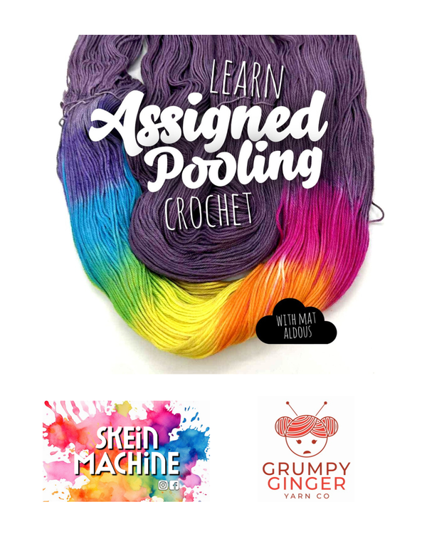 Assigned Pooling Crochet Class - Men In Yarn -Saturday 15th November 2025