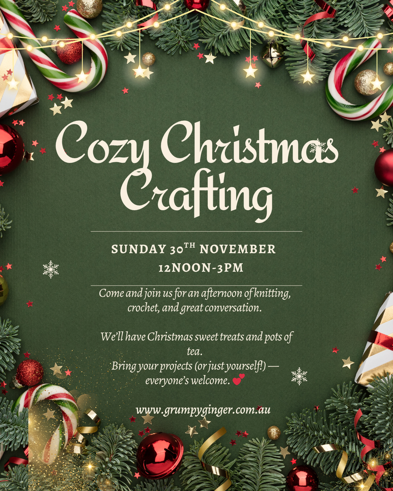 Cozy Christmas Craft a Long - Sunday 30th November