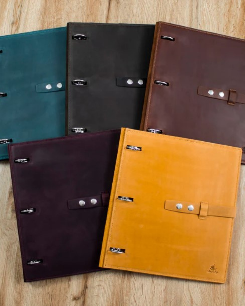 Leather Pattern Binder