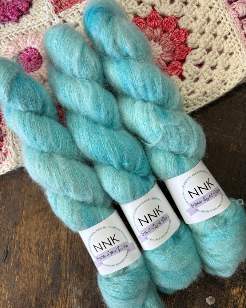 Sea Spray - Laceweight Suri Alpaca Silk