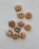 Timber Round Buttons