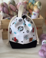 Small Classic Drawstring Bag