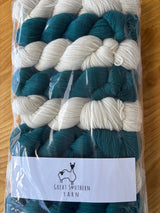 Black Sheep Shawl Yarn Kit and Pattern