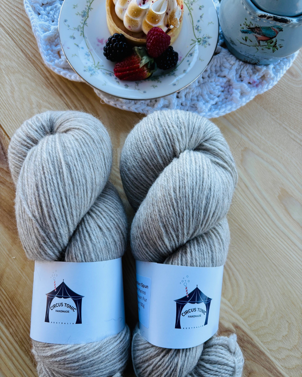 Wolf - Merino Possum Woolen Spun - 4ply