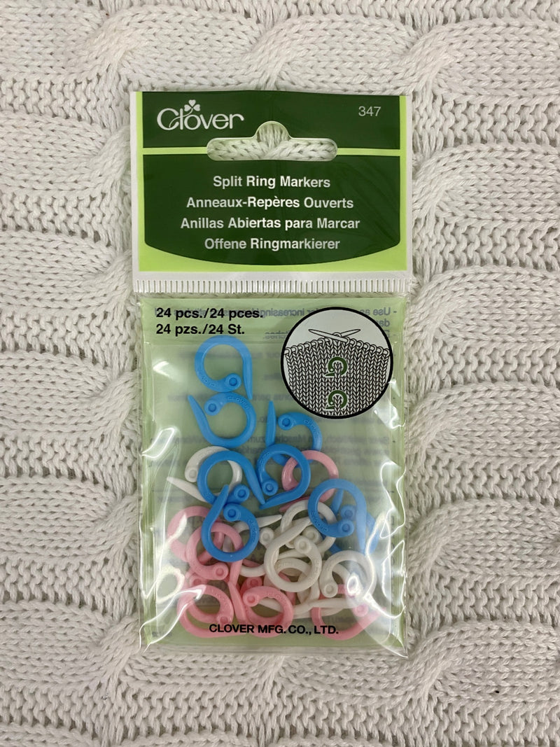 Clover Split Ring Markers