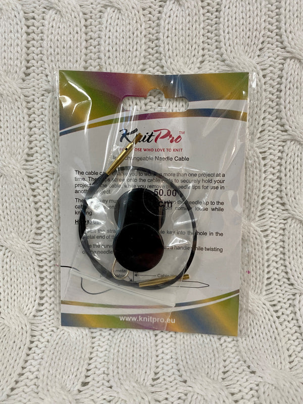 KnitPro Cables Black