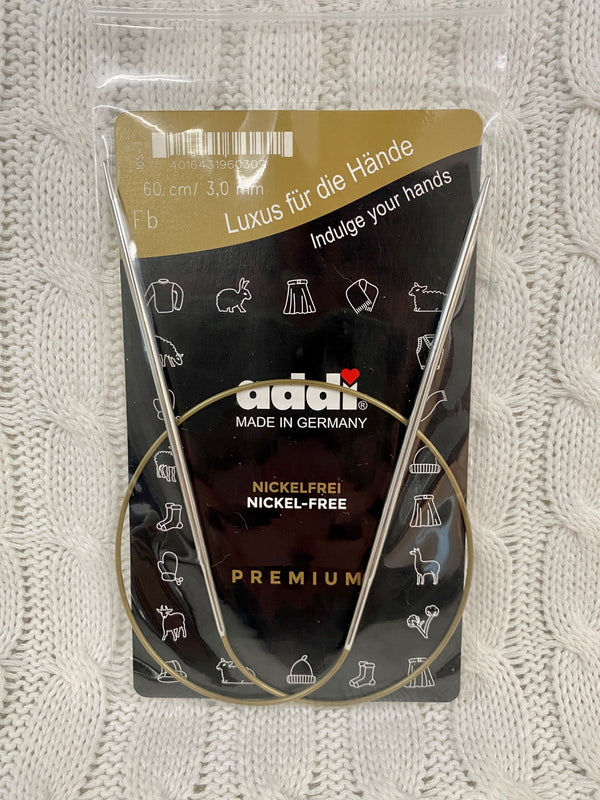 Addi Novel Round Lacing Needle - 60cm