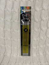 KnitPro Zing Double Point Needles (DPNs) - 15cm
