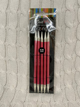 KnitPro Zing Double Point Needles (DPNs) - 15cm