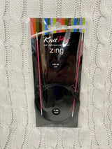 KnitPro Zine Fixed Circular Needles - 150cm (No refunds or returns)