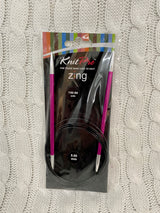 KnitPro Zine Fixed Circular Needles - 150cm (No refunds or returns)