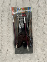 KnitPro Zine Fixed Circular Needles - 150cm (No refunds or returns)