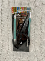 KnitPro Zine Fixed Circular Needles - 150cm (No refunds or returns)