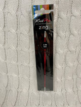 KnitPro Zing Single Ended Crochet Hook (No returns or exchanges)