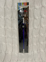 KnitPro Zing Single Ended Crochet Hook (No returns or exchanges)