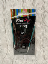 KnitPro Zine Fixed Circular Needles - 40cm (No refunds or returns)