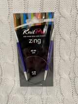 KnitPro Zine Fixed Circular Needles - 40cm (No refunds or returns)