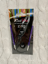 KnitPro Zine Fixed Circular Needles - 40cm (No refunds or returns)