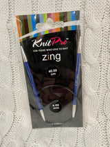 KnitPro Zine Fixed Circular Needles - 40cm (No refunds or returns)