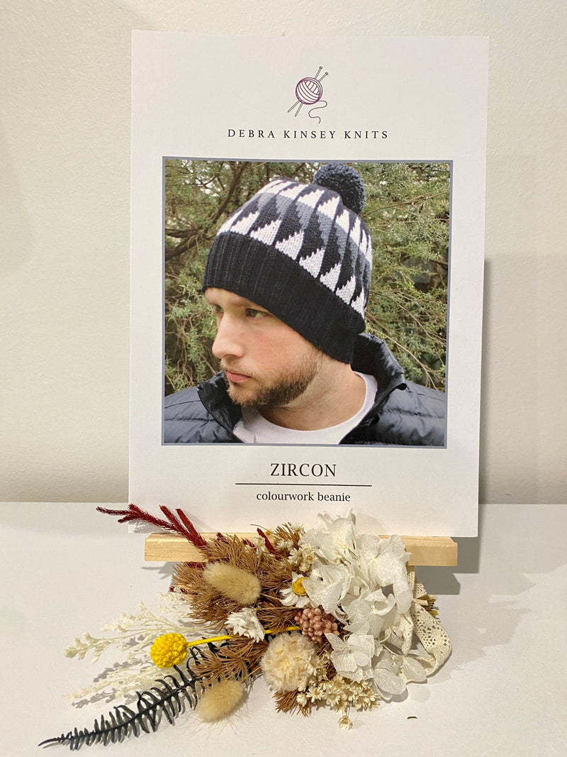 Zircon Colorwork Beanie