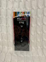 KnitPro Zine Fixed Circular Needles - 60cm (No refunds or returns)