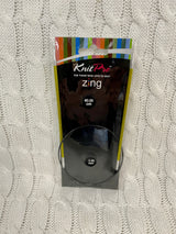 KnitPro Zine Fixed Circular Needles - 60cm (No refunds or returns)