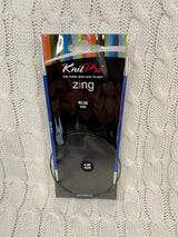 KnitPro Zine Fixed Circular Needles - 60cm (No refunds or returns)