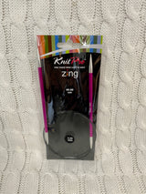 KnitPro Zine Fixed Circular Needles - 60cm (No refunds or returns)