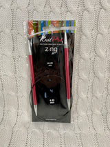 KnitPro Zine Fixed Circular Needles - 60cm (No refunds or returns)