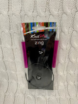 KnitPro Zine Fixed Circular Needles - 60cm (No refunds or returns)