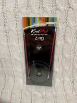 KnitPro Zine Fixed Circular Needles - 120cm (No refunds or returns)