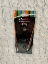 KnitPro Zine Fixed Circular Needles - 120cm (No refunds or returns)