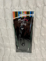 KnitPro Zine Fixed Circular Needles - 120cm (No refunds or returns)