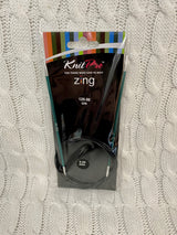 KnitPro Zine Fixed Circular Needles - 120cm (No refunds or returns)