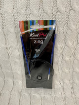 KnitPro Zine Fixed Circular Needles - 120cm (No refunds or returns)