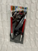 KnitPro Zine Fixed Circular Needles - 120cm (No refunds or returns)