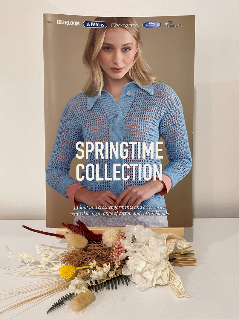 Springtime Collection - 11 Knits and Crochet garments and accessories