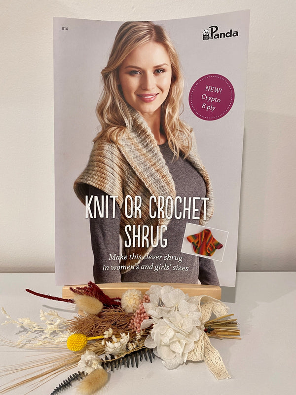 Knit or Crochet Shrug - Pattern (No Return)