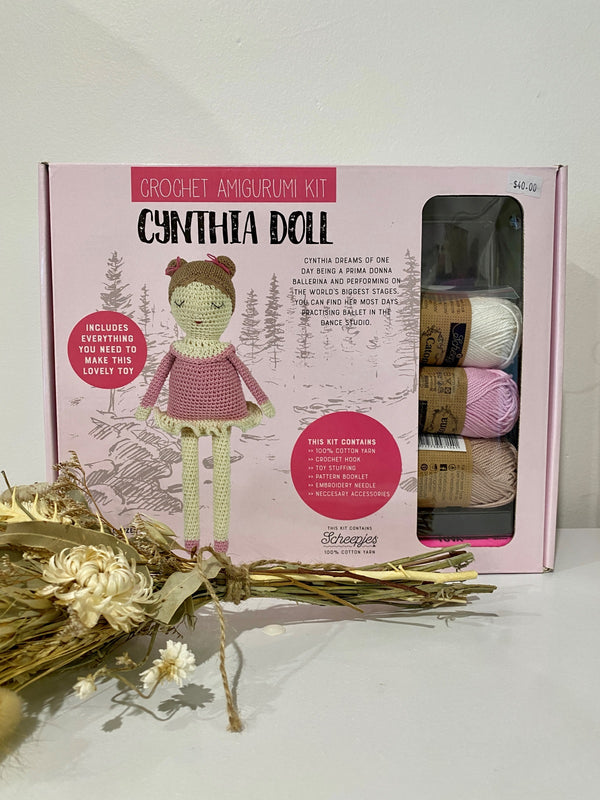 Cynthia Doll - Crochet amigurumi kit