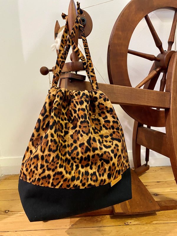 Animal Print Project Bags