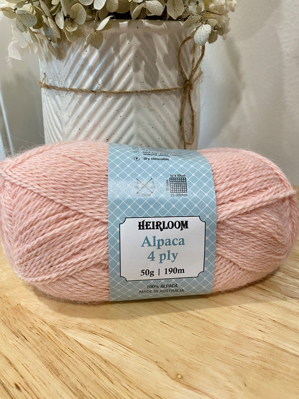 Pink Quarty - Alpaca 4 Ply (No Return)