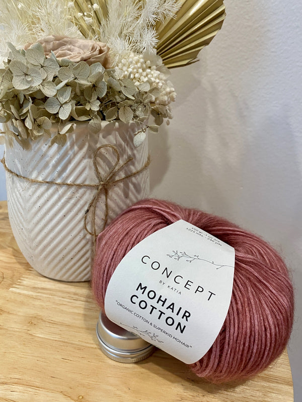75 Mohair Cotton
