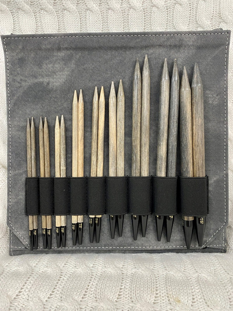Lykke Interchangeable Long Needle Set 9 Pairs - DW Grey