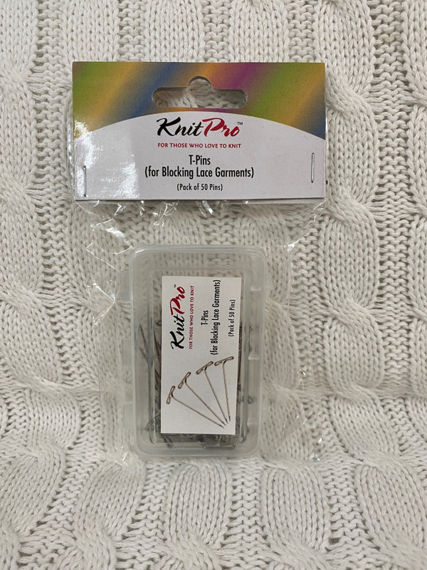 Lace Blocking T-Pins