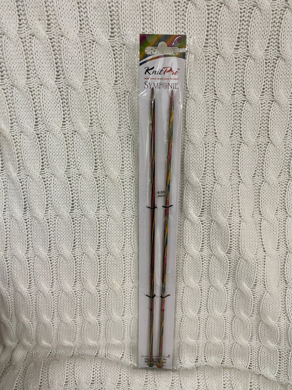 Symfonie Single Pointed Needles 30cm